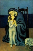 Pablo Picasso, Mere et enfant,   1901