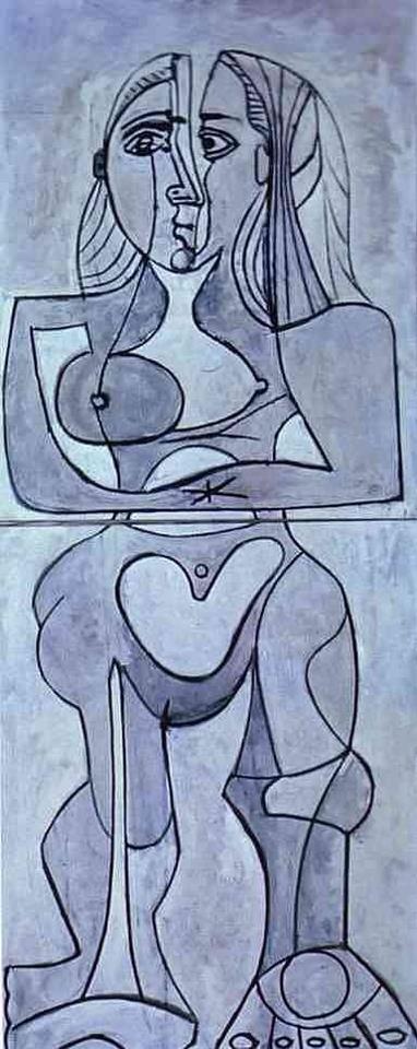 Pablo Picasso, Monolithic Nude, 1958