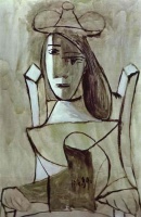 Pablo Picasso, Young Girl Struck by Sadness, 1939