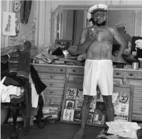 Picasso as Popeye in 1957