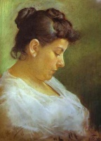 Portrait of the mother of the artist,  1896