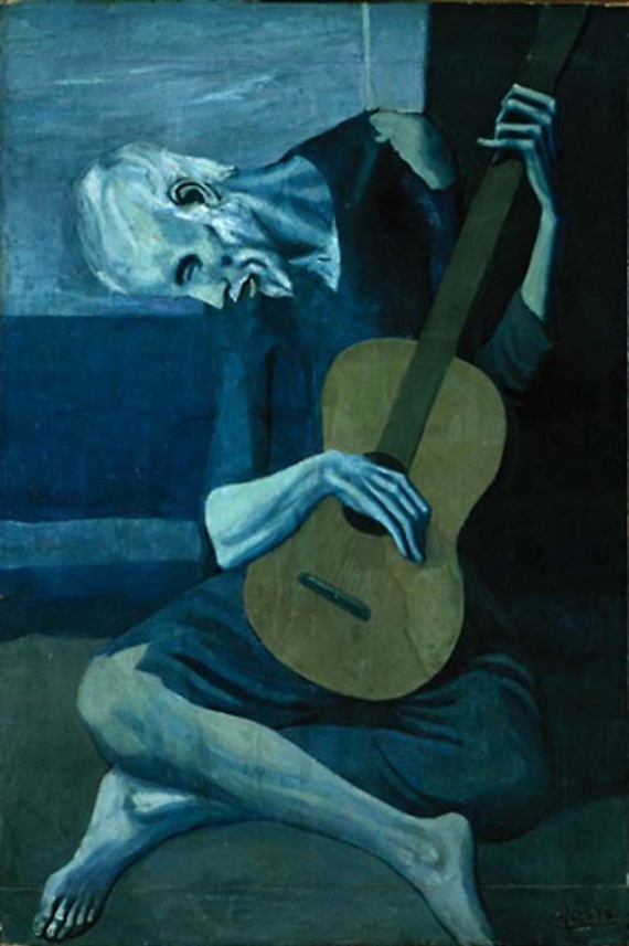 The Old Guitarist,  1903