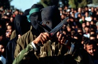 Hamas militants. Gaza, 1993