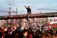 The fall of the Berlin Wall, November 1989