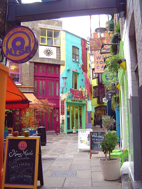 Neal's Yard, Covent Garden, Londres