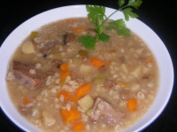 Krupnik (soupe polonaise à l'orge)