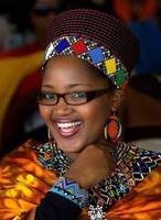 reine Zola Mafu, 6 ème épouse du roi zulu Zwelithini, Afrique du sud