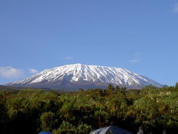 Mount kilimanjaro in Tanzania