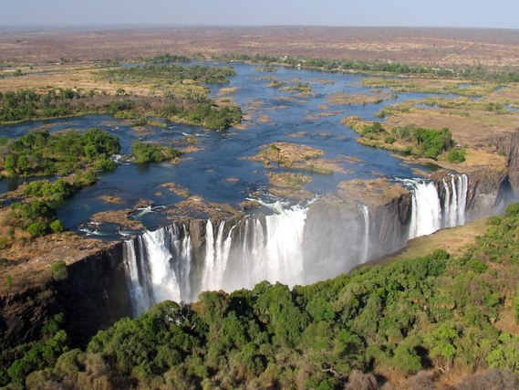 Victoria falls in Zambia