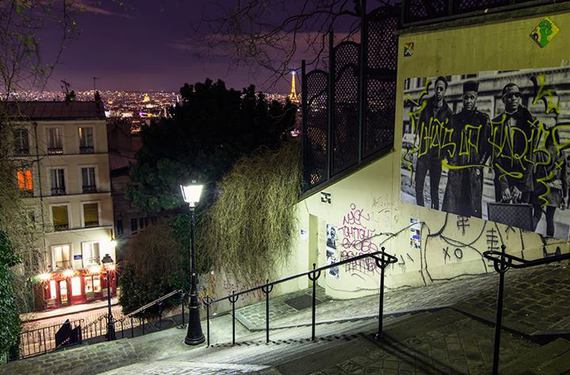 Arnaud Montagard, streetart ,Anthony Lemer - Montmartre
