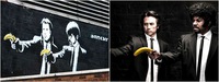 pulp fiction - nick stern you are not banksy