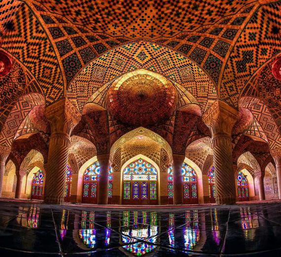 Mosquée,  Shiraz, Iran