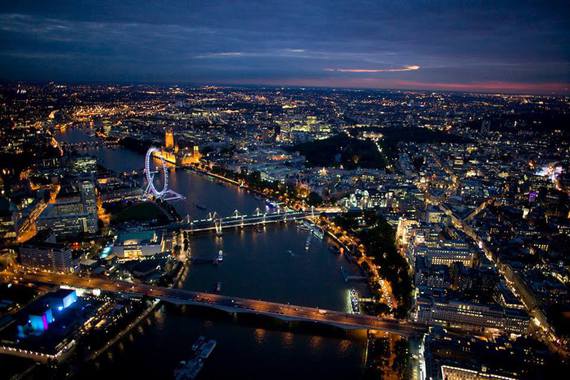 London City by night