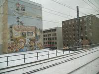 Berlin fresque murale