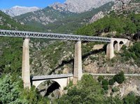 France, Corse, Le double pont du Vecchio