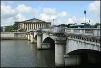 France, Paris, pont de la concorde