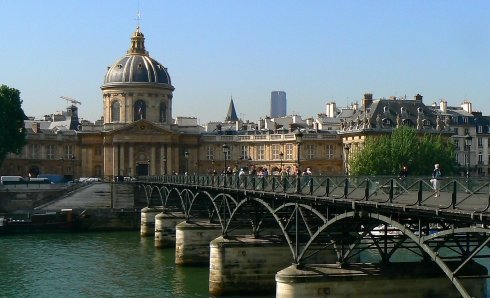 France,Paris, pont des Arts