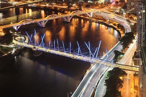 Kurilpa Bridge (Brisbane,Australia)