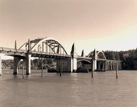 Siuslaw River Bridge, Lane County,