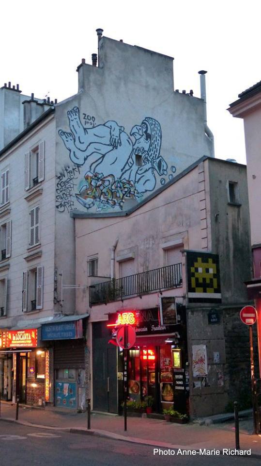 Rue d'Avron   75020 , photo de 2015