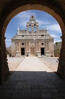 Crète  Monastère d'Arkadi , Eglise