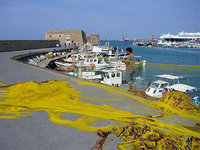 Crète Héraklion port