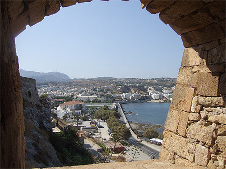Crete, la citadelle de Réthymnon