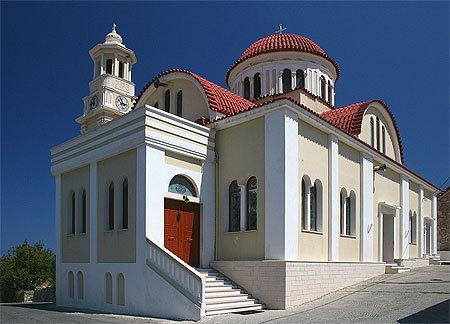 Crète ,Kournas , Eglise