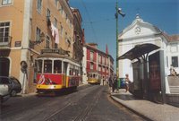 portugal  Lisbonne tram