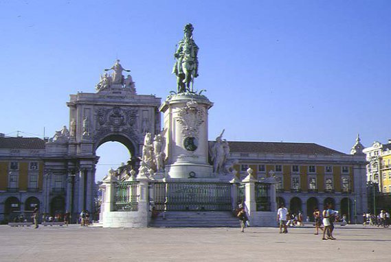 portugal Lisbonne Place du Commerce