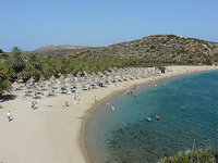 Crete, plage du Vaï