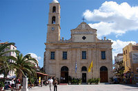 Crète,Hania (La Canée), Cathédrale orthodoxe de la Panagia Trimartiris