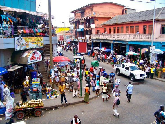 Le marché de Makola, Accra, Ghana