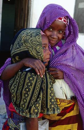 Makua girls in Mozambique