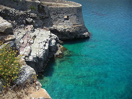 Crète   Agios Nikolaos  Île de Spinalonga