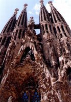 Espagne , Barcelone, Sagrada familia