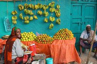 Fruit sellers in Jijiga, Ethiopia