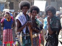 hommes afar, Djibouti