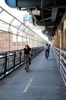 Manhattan Bridge bike path