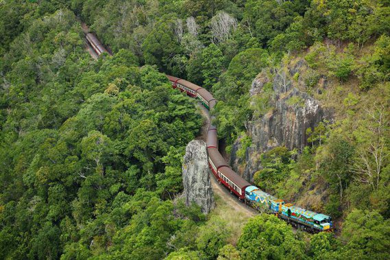 Australie, chemin de fer de Kuranda