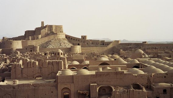 citadelle de Bam en Iran