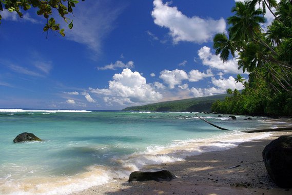 Fiji Lawena beach