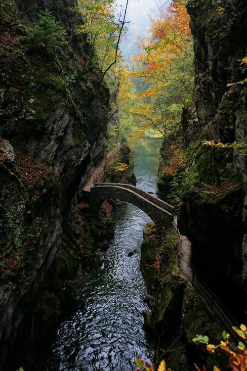Gorges de l'Areuse, Switzerland
