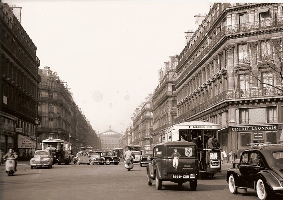 avenue de l'opera 1956