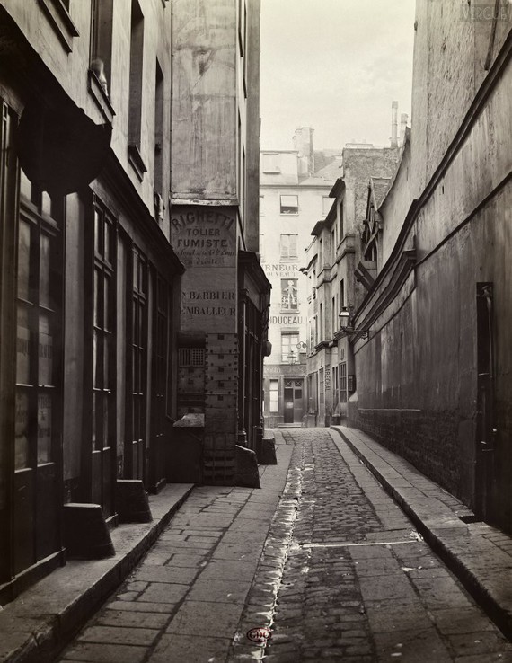 Passage de la cour de Rome, de la rue des Gravilliers- Paris IIIe- Circa 1865-