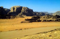 Désert du Wadi Rum , Jordanie