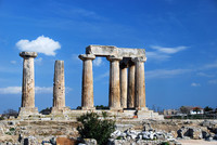 grece-corinthe-colonnes-antiques