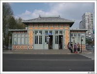75015 La gare de Javel, quai André Citroën