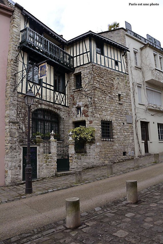 Rue de l'Abreuvoir- Montmartre-   Paris XVIII-