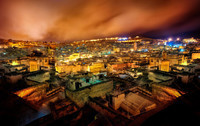 Fes by Night, Marocco